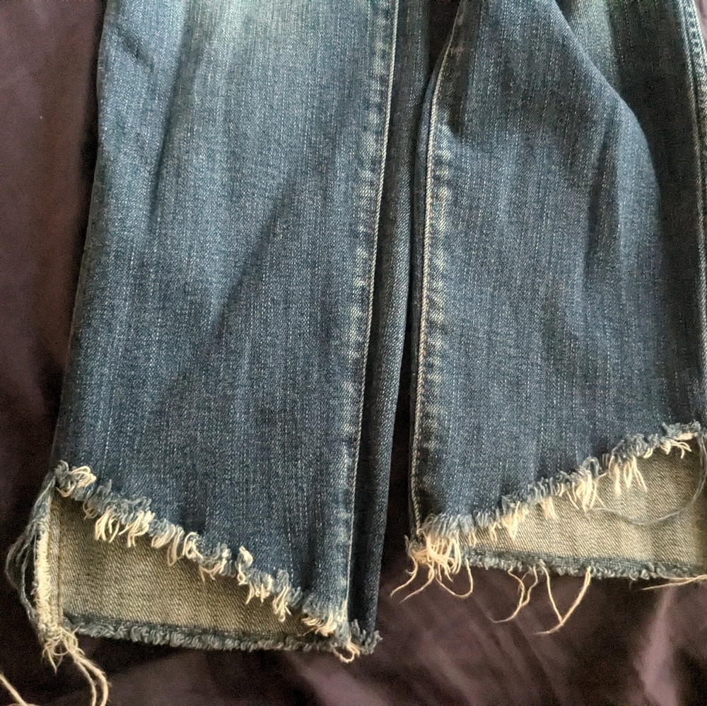 Madewell 10" High-Rise Skinny Jeans with Raw Hem | Size 27 - Picture 5 of 5